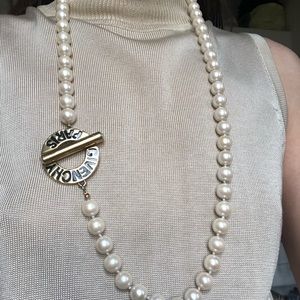 Vintage Authentic Givenchy Faux Pearl Necklace